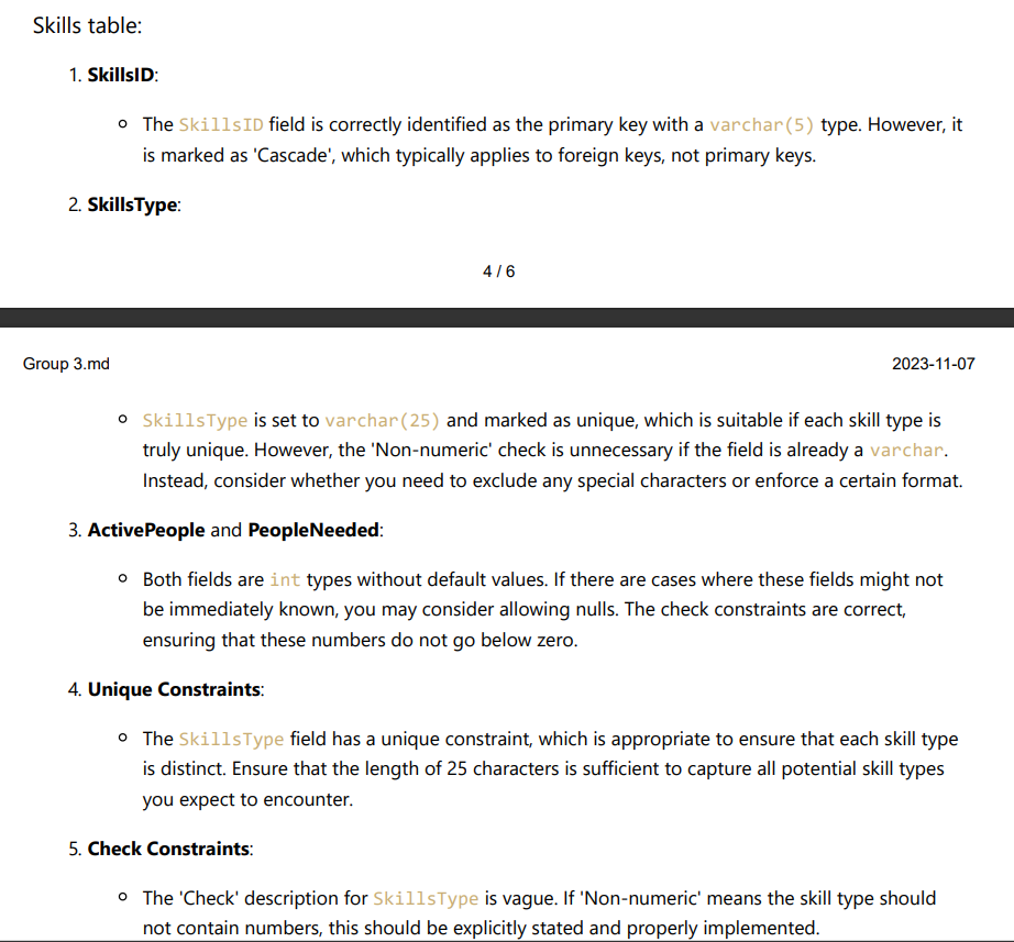 Solved SQL Please try to fix the tables below with following | Chegg.com