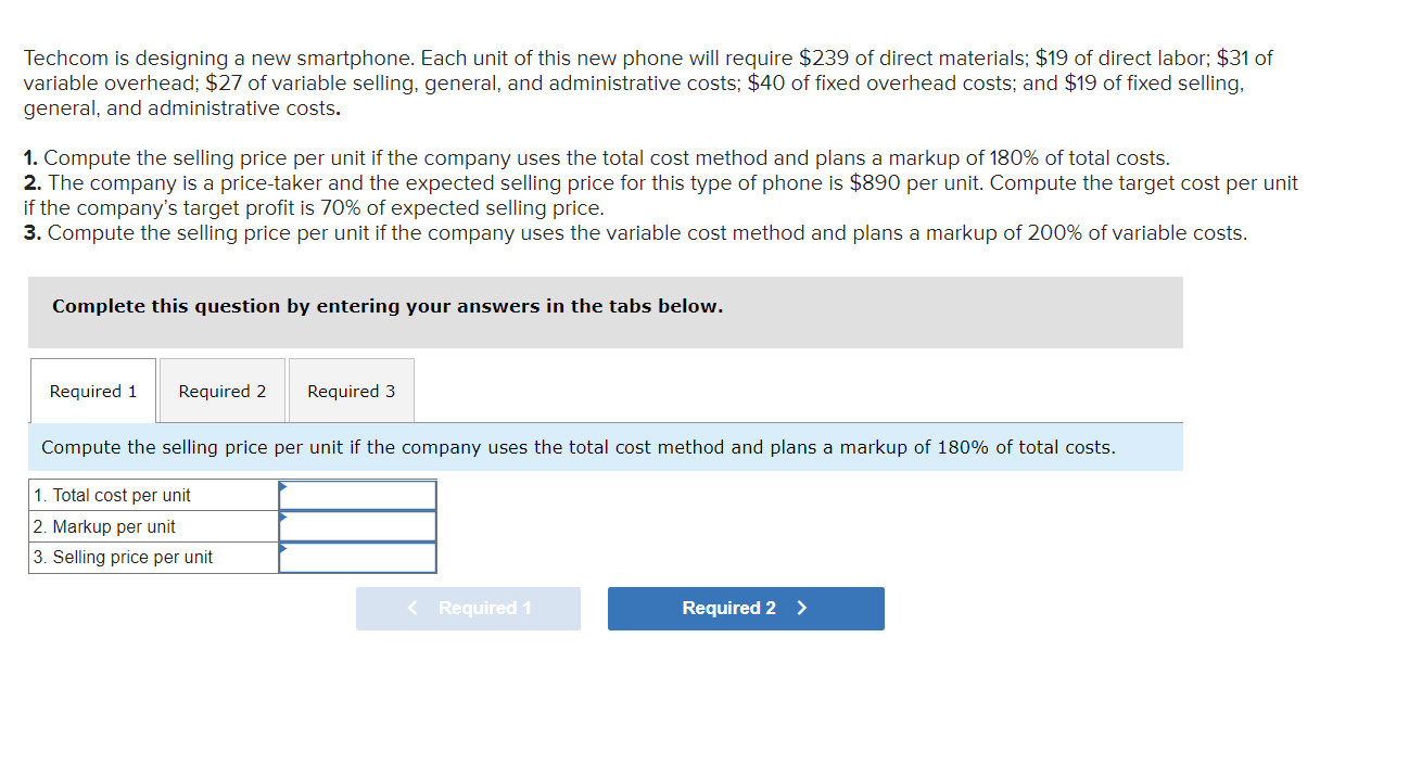 solved-techcom-is-designing-a-new-smartphone-each-unit-of-chegg