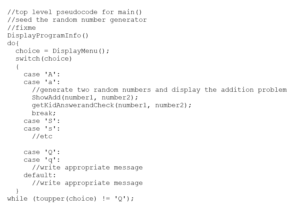 Solved Write a program that can be used as a math drill for | Chegg.com