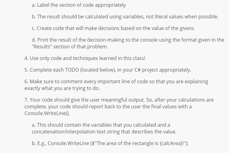 Solved a. Label the section of code appropriately b. The | Chegg.com