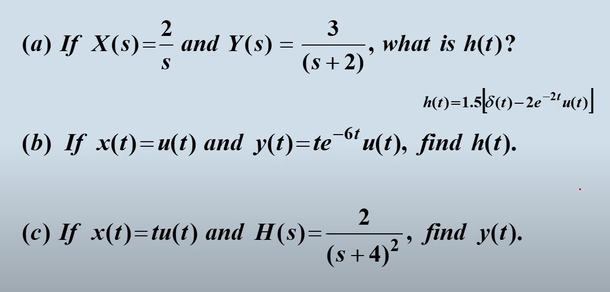 Solved S 2 3 A If X S And Y S What Is H T 2 Chegg Com