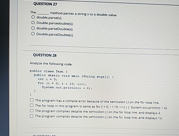 Solved QUESTION 21 What is the output from | Chegg.com