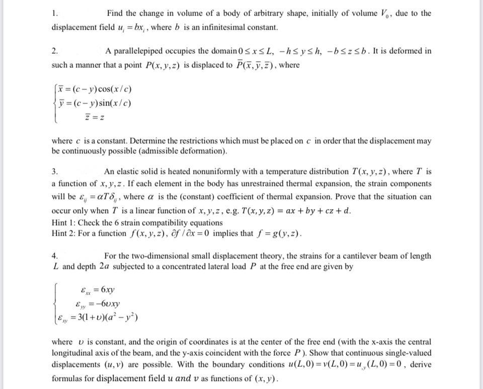 Solved I ASK YOU PLEASE TO SOLVE ALL OF THE EX. STEP BY STEP | Chegg.com
