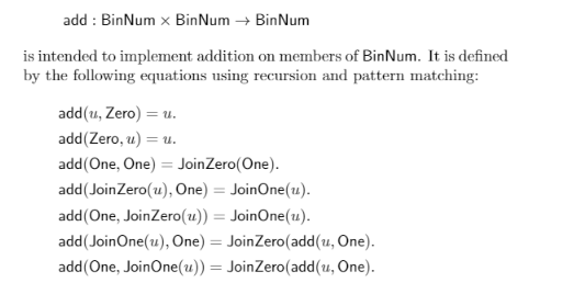 Let BinNum be the inductive set defined by the | Chegg.com