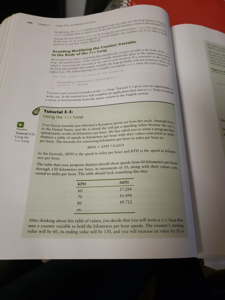 Solved i need the solution visual c# fifth edition page 290 | Chegg.com