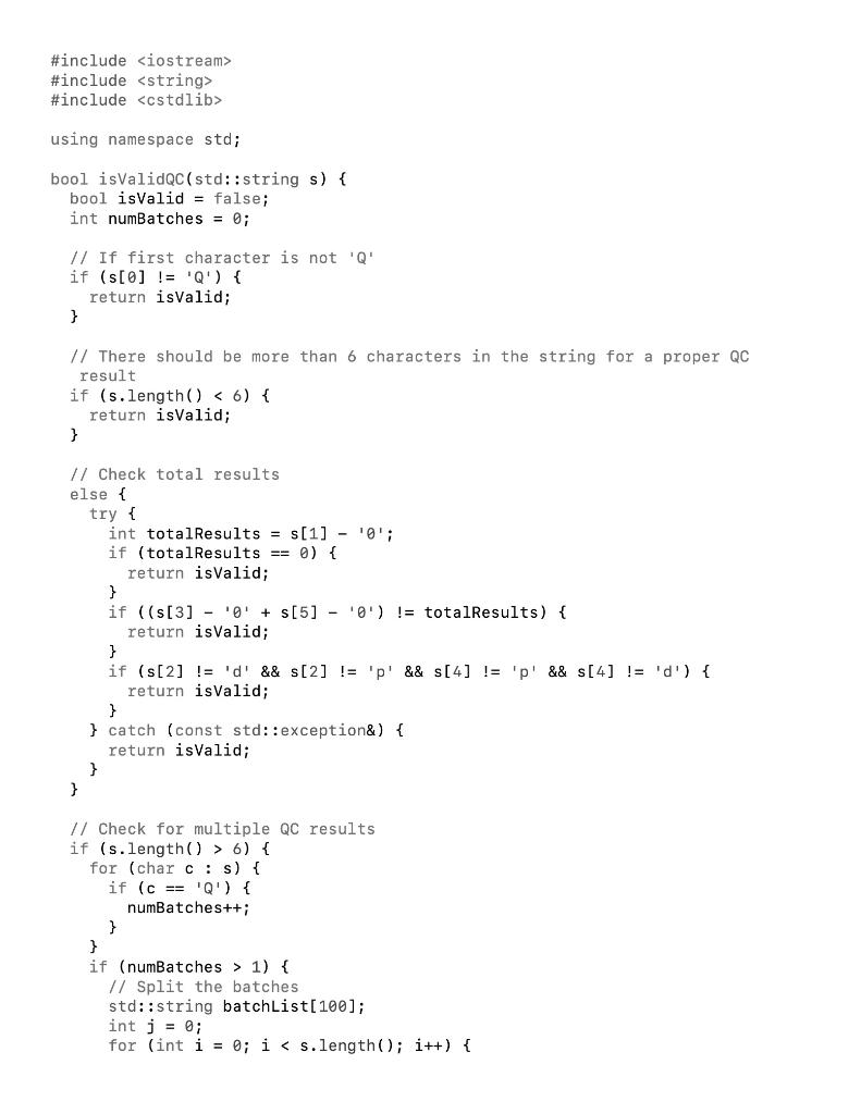 Solved I have a logic error in my C++ code, my task is to | Chegg.com