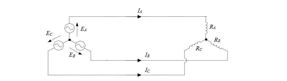 Solved 4. A three-phase, three-wire ABC sequence system with | Chegg.com
