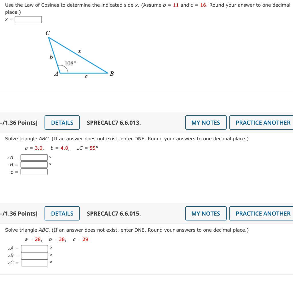 solved-use-the-law-of-cosines-to-determine-the-indicated-chegg