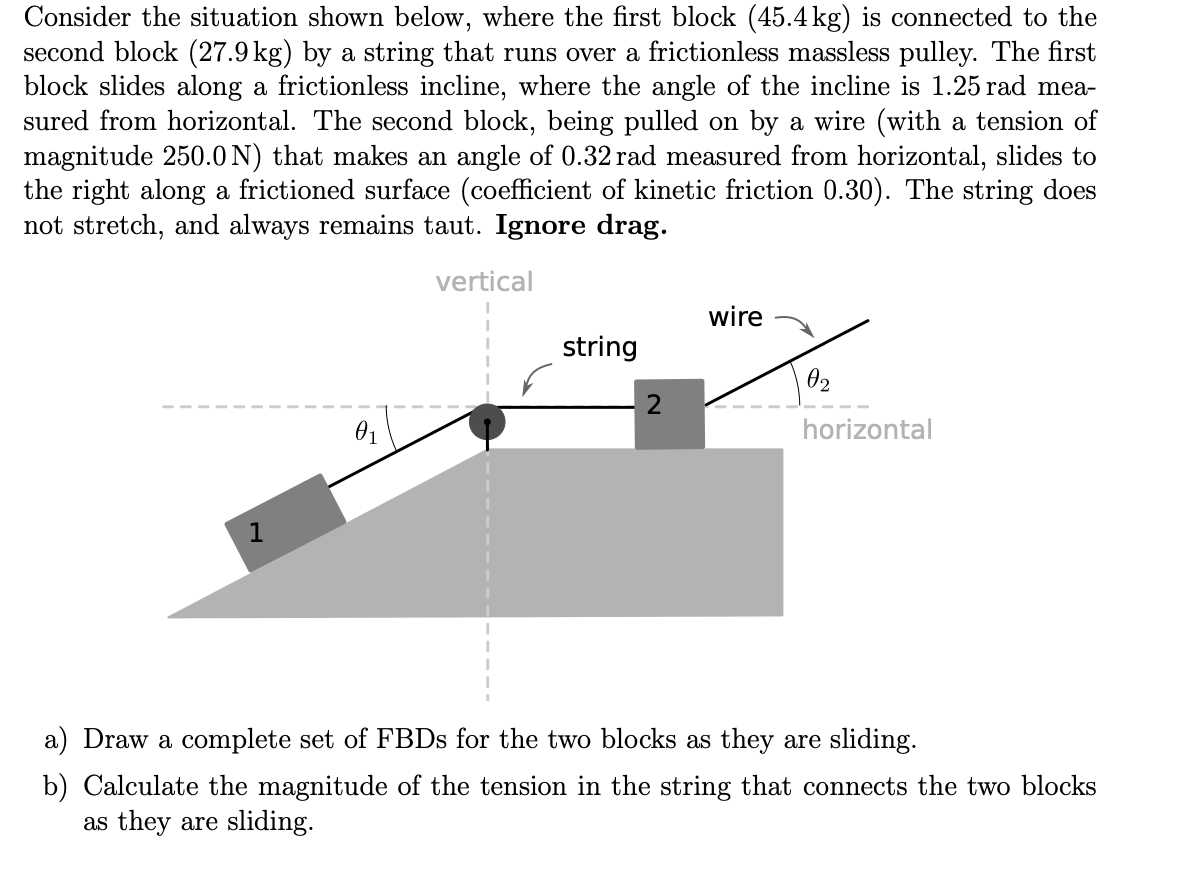 Solved Consider The Situation Shown Below, Where The First | Chegg.com