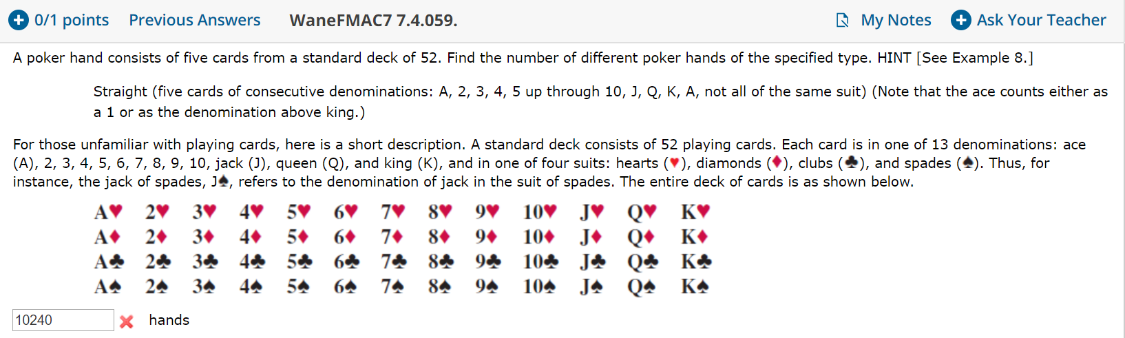 Poker Ace Counts As 1