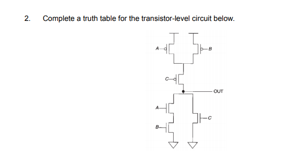 Solved Truth tables must be ordered properly (LSB alternates | Chegg.com
