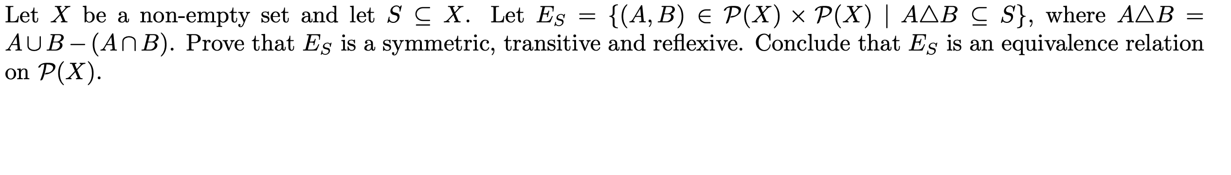 solved-let-x-be-a-non-empty-set-and-let-s-x-let-chegg