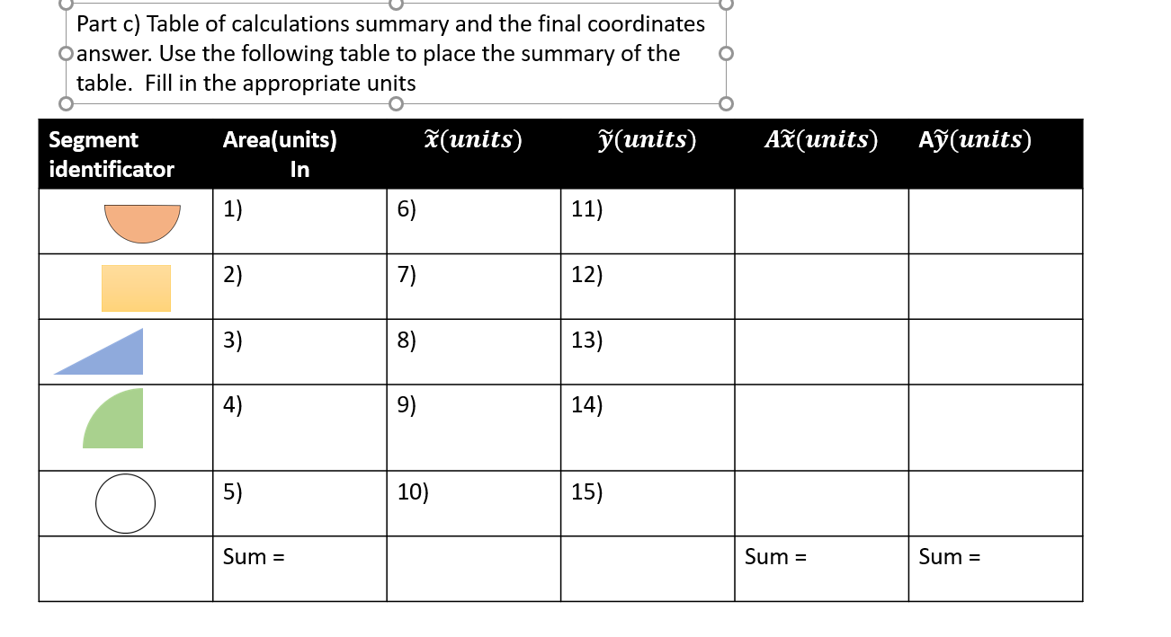 Solved Part b) Answer: Use this empty space with the answer | Chegg.com
