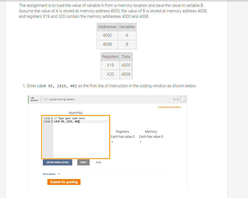 Solved COMPLETE NUMBER 6 WITH LEGv8 | Chegg.com