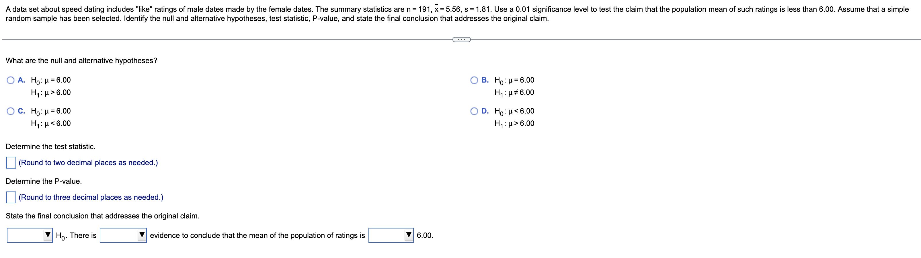 Solved Random Sample Has Been Selected. Identify The Null | Chegg.com