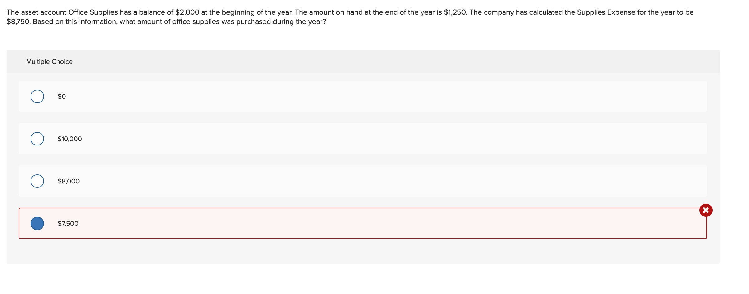 Solved The asset account Office Supplies has a balance of