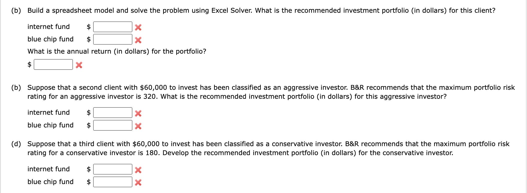 Solved Blair \& Rosen, Inc. (B\&R), Is A Brokerage Firm That | Chegg.com