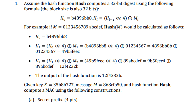 Needing help working out Problem A. Im unsure of the | Chegg.com