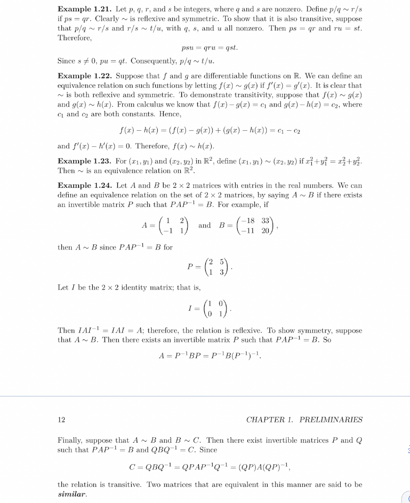 Solved Example 1 21 Let P Q R And S Be Integers Where Q Chegg Com Solved Example 1 21 Let P Q R And S Be Integers Where Q Chegg Com