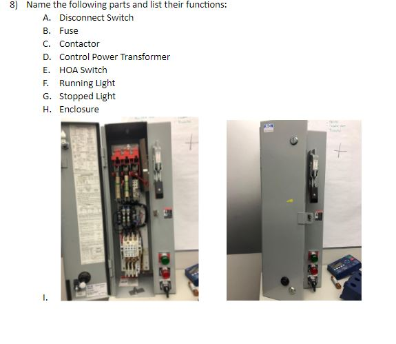 electrical transformer parts list
