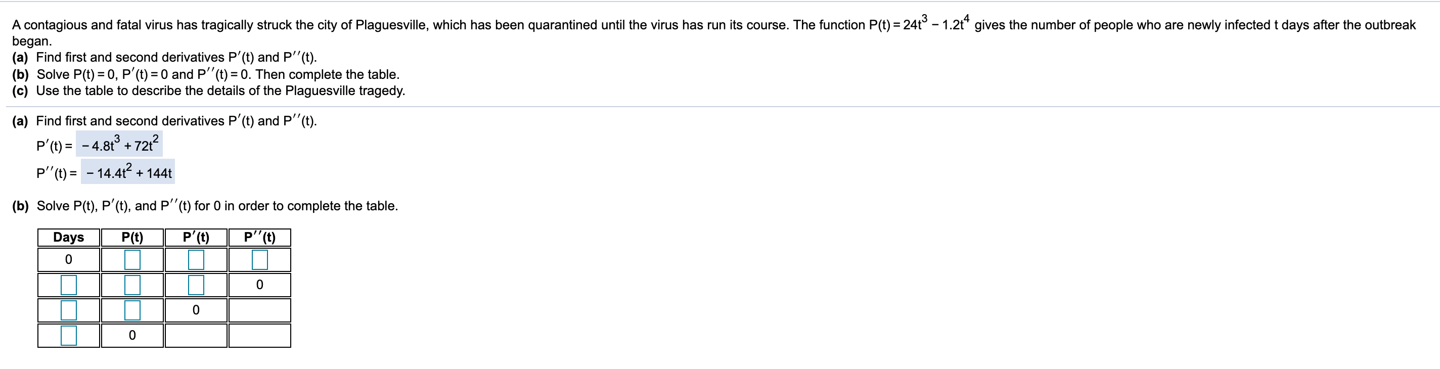Solved A contagious and fatal virus has tragically struck | Chegg.com