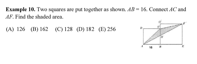 Solved Example 10. Two squares are put together as shown. | Chegg.com