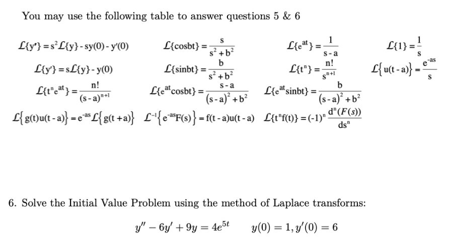 Solved You may use the following table to answer questions 5 | Chegg.com