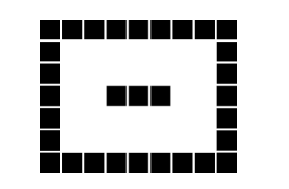 Solved Write an algorithm to create a tile pattern composed | Chegg.com