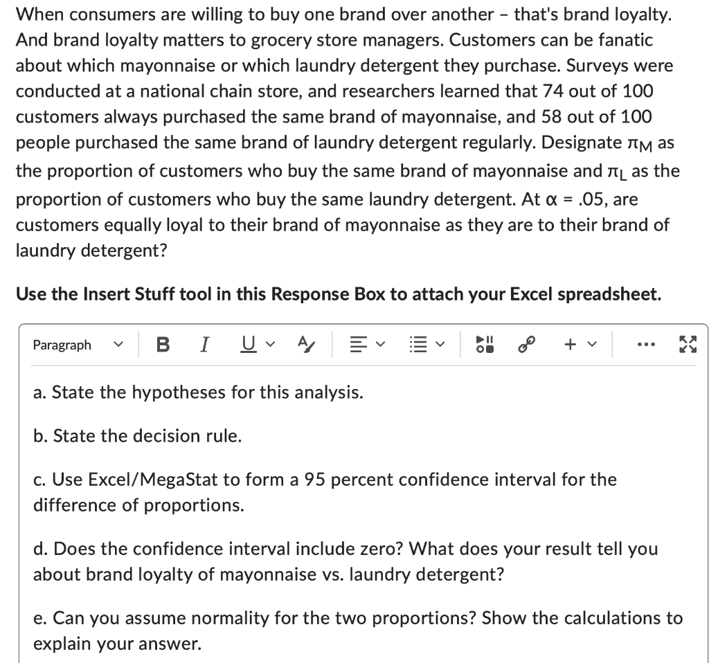 Solved When consumers are willing to buy one brand over | Chegg.com