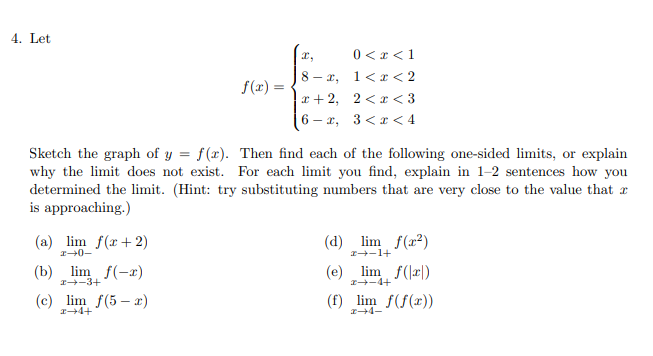 Solved 2 A Function F Is Left Continuous At A Point X Chegg Com