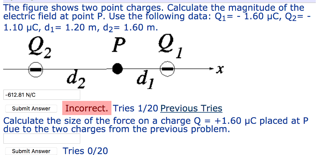 Two charge