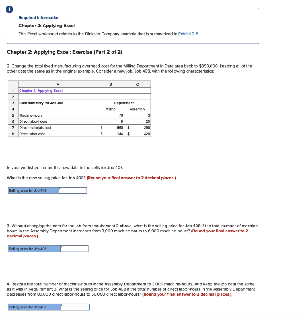 Solved Enter Formulas In The Cells That Contain Question | Chegg.com