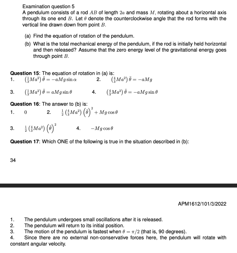 Solved Question 15, 16, and 17 are multiple choice questions | Chegg.com