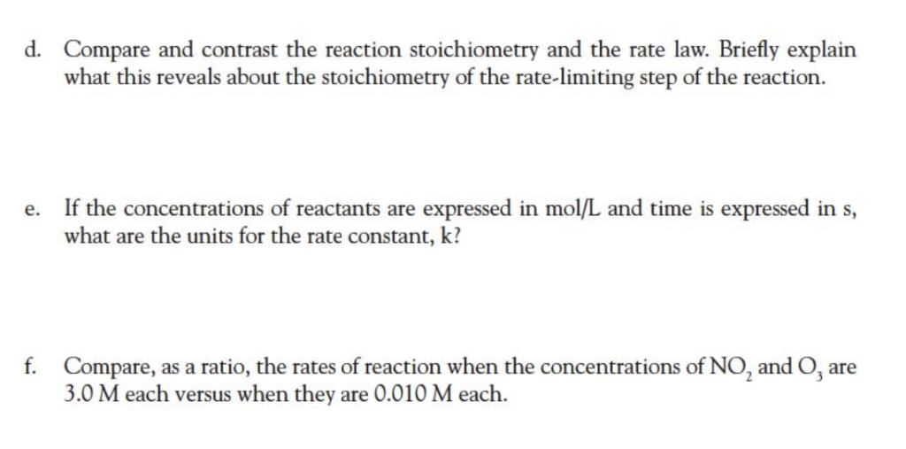 Solved 1. What four factors that affect reaction rates will | Chegg.com