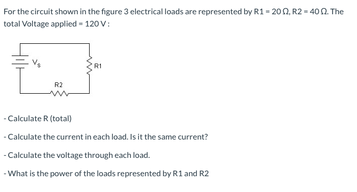 Solved For the circuit shown in the figure 3 electrical | Chegg.com