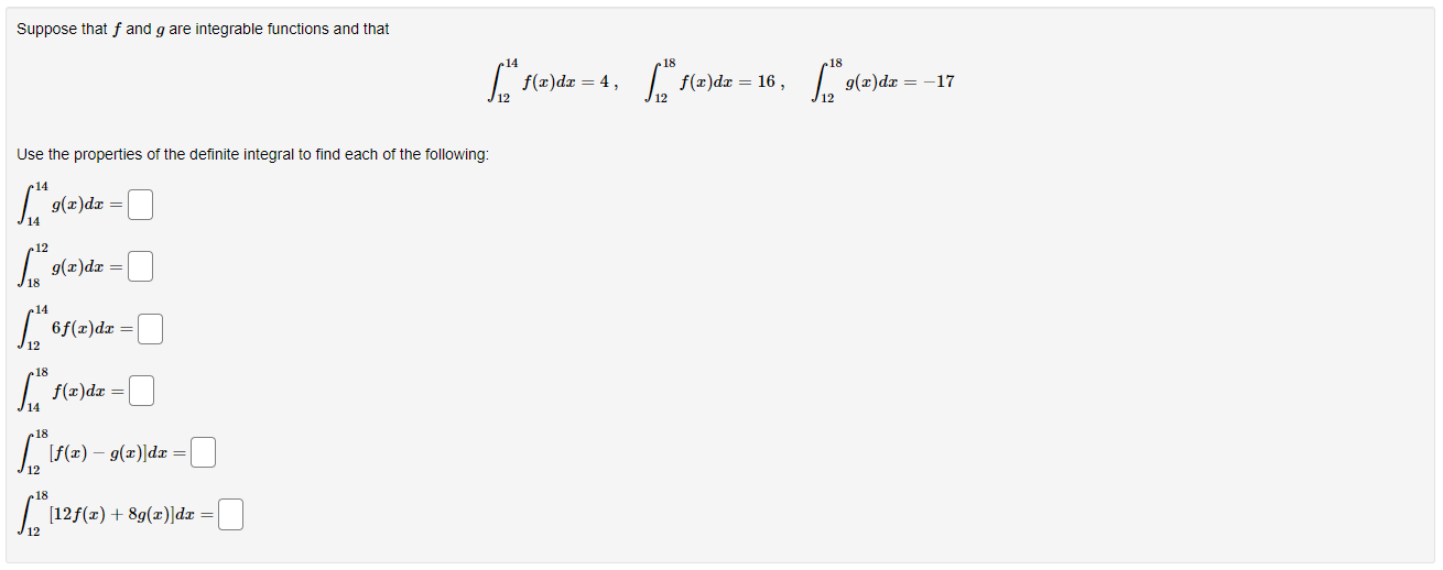 Solved Suppose That F And G Are Integrable Functions And | Chegg.com