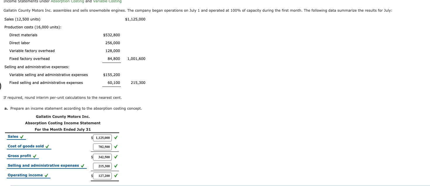 Solved B Prepare An Income Statement According To The 0608