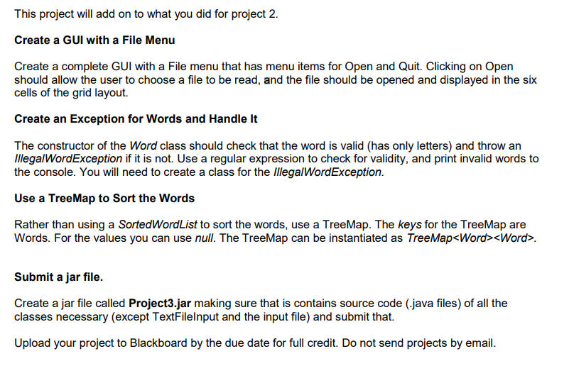 Solved Hi I need help with this project in Java | Chegg.com