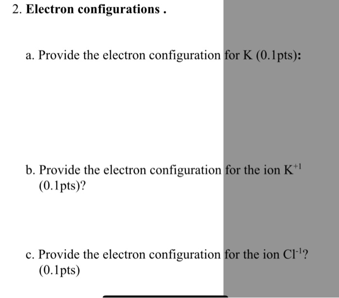 Electron Configuration For K - slidesharetrick