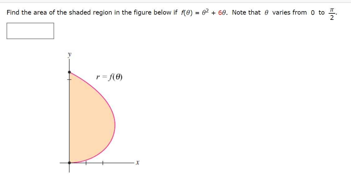 Solved Find the area of the shaded region in the figure | Chegg.com