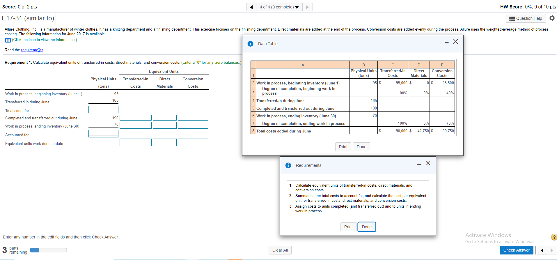 Solved Score: 0 of 2 pts 4 of 4 (0 complete) HW Score: 0%, 0 | Chegg.com