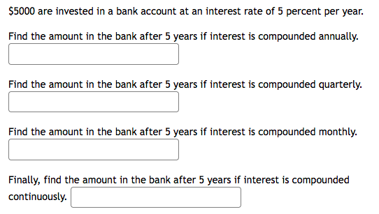 5000 10 percent interest per month