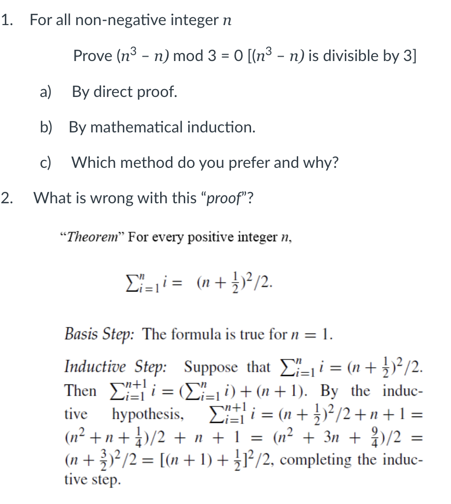 Nonnegative integers deals