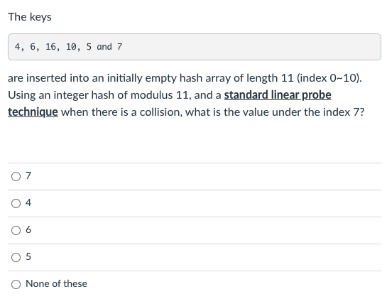 Solved A Binary Search Will Be Performed On The Following | Chegg.com