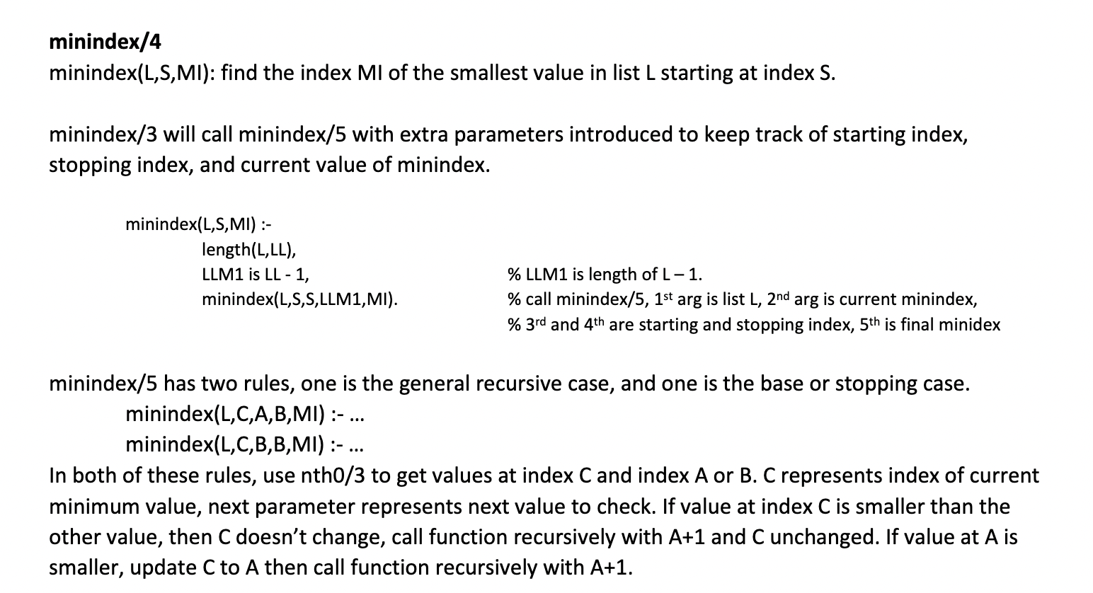 c# list min index