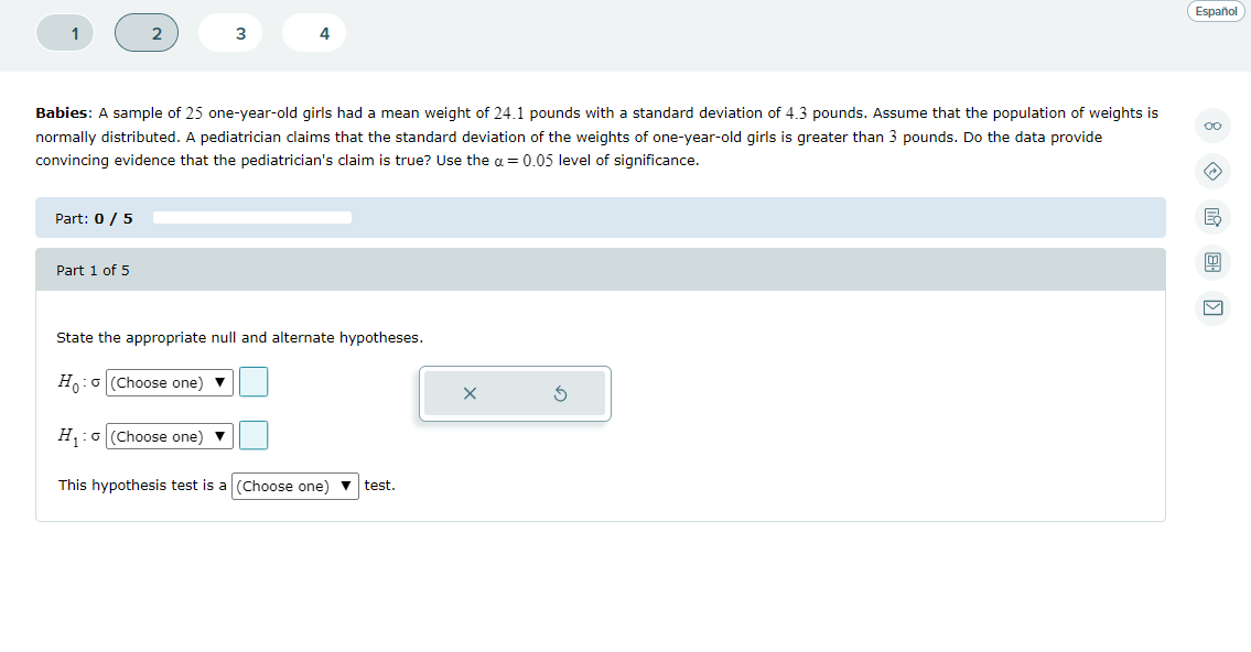 Solved Please Answer All Parts. A) State The Null And | Chegg.com