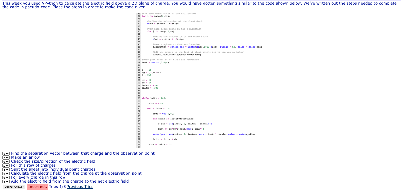 Solved 33 tFor each cloud chunk in the x-direction. for 1 in | Chegg.com