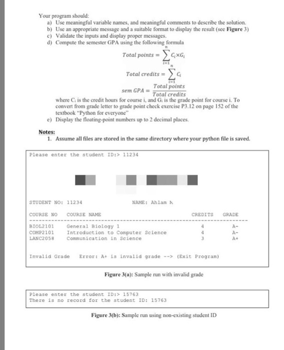 Solved The purpose of this assignment is to practice the use | Chegg.com