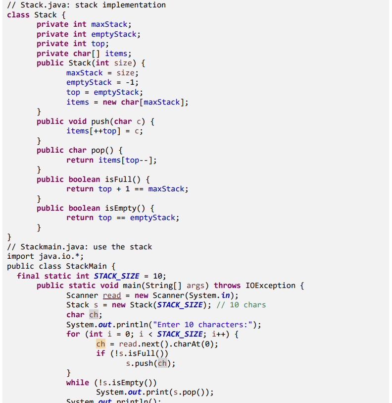 Solved \}public int size() ; return size; private void | Chegg.com