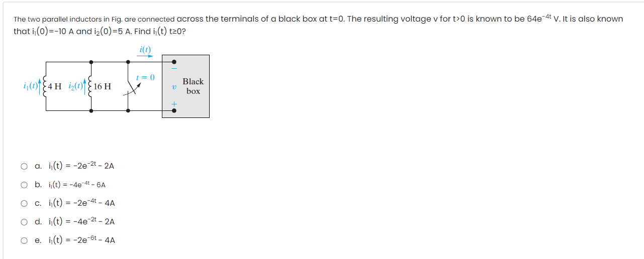 Solved The two parallel inductors in Fig. are connected